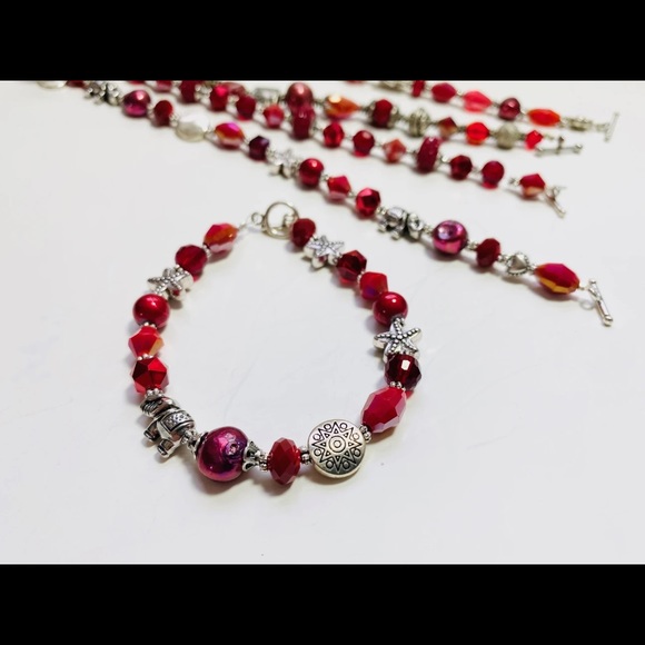 Rebellious Reds Collection ❤️❤️ Jewelry Set - Picture 2 of 3